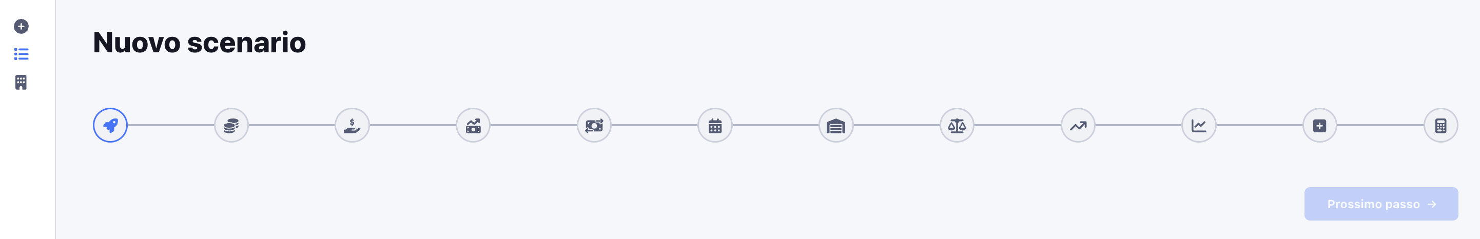 WorkFlow Simulazione Nuovo Scenario